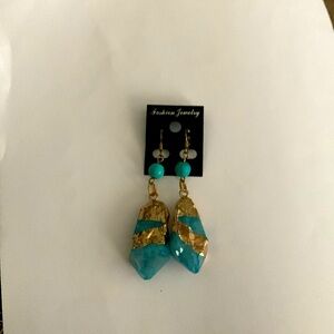 Boho Turquoise stone Earrings